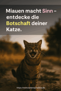 Warum miaut deine Katze ständig?
