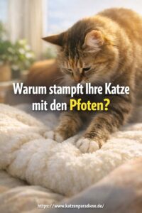 Warum stampft Ihre Katze mit den Pfoten?