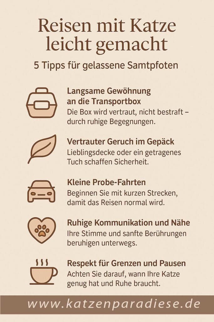 Reisen mit Katze leicht gemacht – 5 Tipps für gelassene Samtpfoten Reisen mit Katze leicht gemacht – 5 Tipps für gelassene Samtpfoten